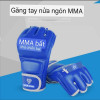 Găng Tay MMA Da PU Cao Cấp – Hở Ngón, Bảo Vệ Khớp Tay Khi Tập Boxing