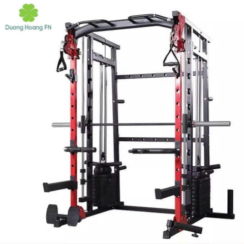 Giàn smith đa năng DHFN9in1RED – Sản phẩm tập Gym tại nhà chất lượng cao