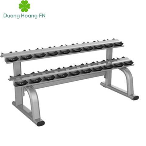 Giá Để Tạ Nhập Khẩu Cao Cấp – Đỡ 10 Cặp Tạ, Chịu Tải 500KG
