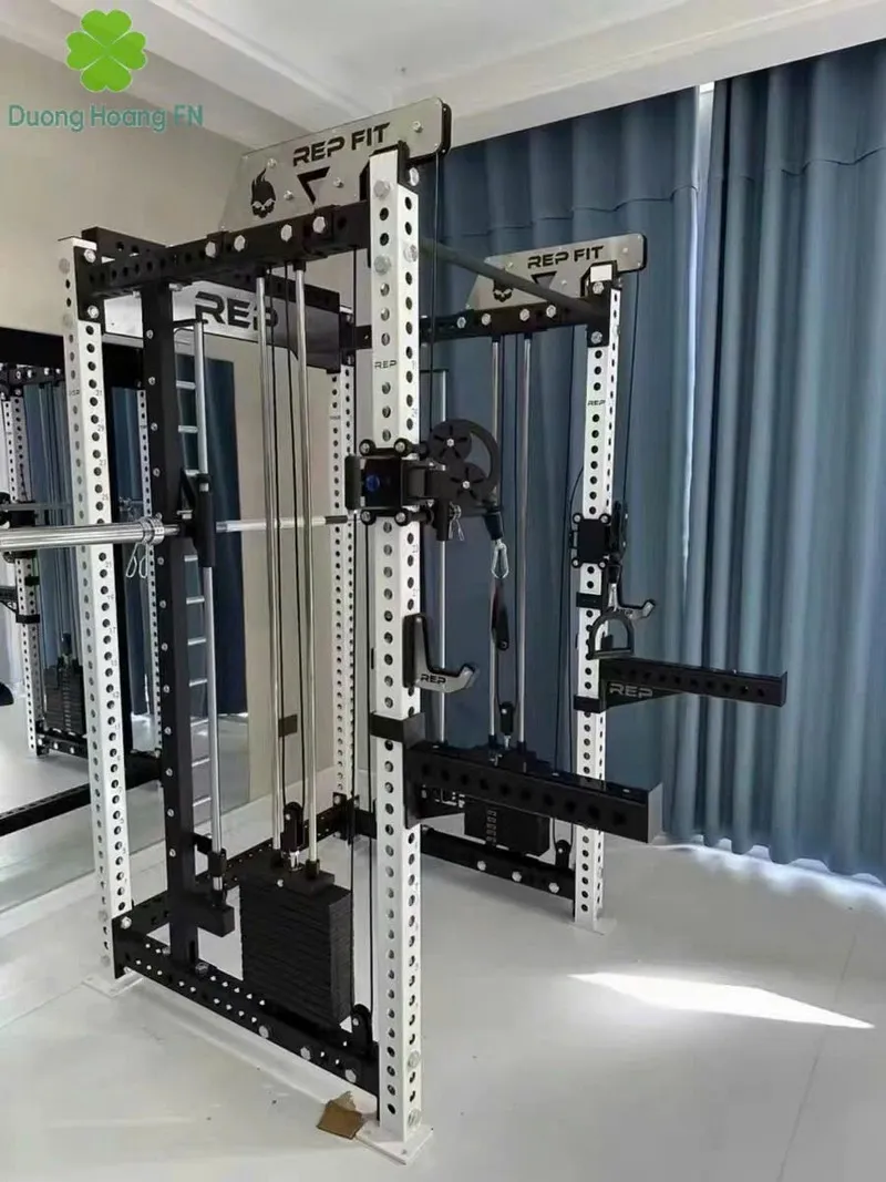 Giàn tạ đa năng REP FIT nhập khẩu – Thép carbon cao cấp, tập fullbody tại nhà