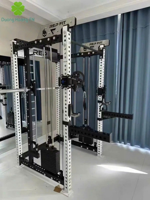 Giàn tạ đa năng REP FIT nhập khẩu – Thép carbon cao cấp, tập fullbody tại nhà