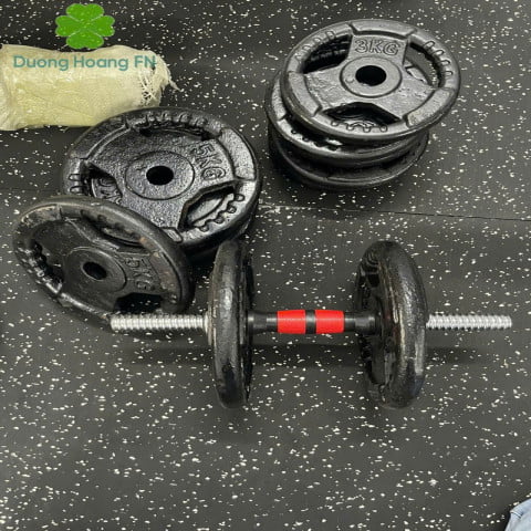 Tạ Đĩa Gang Giá Rẻ | Tạ Bánh Gang Tập Gym Tại Nhà Lỗ 2.7cm - 5cm