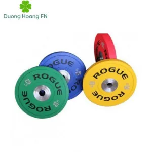 Tạ Đĩa ROGUE / FITNESS Nhiều Màu | Tạ Bánh Cao Su Phi 50 Nhập Khẩu