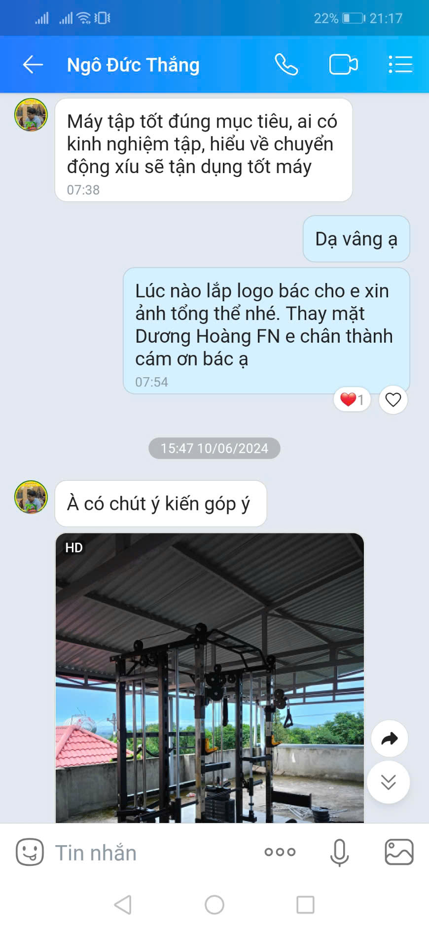 Đánh giá của người dùng về mức giá hợp lý và chất lượng vượt mong đợi của DHFN9in1