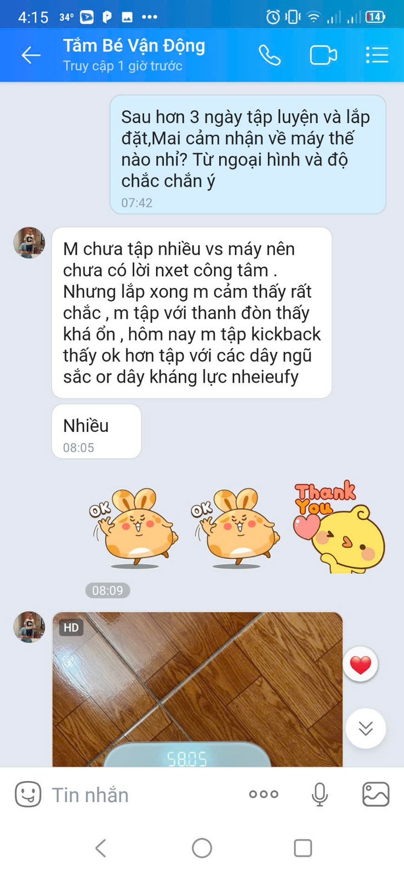 Feedback thực tế từ người dùng về giàn tạ DHFN9in1red tại nhà