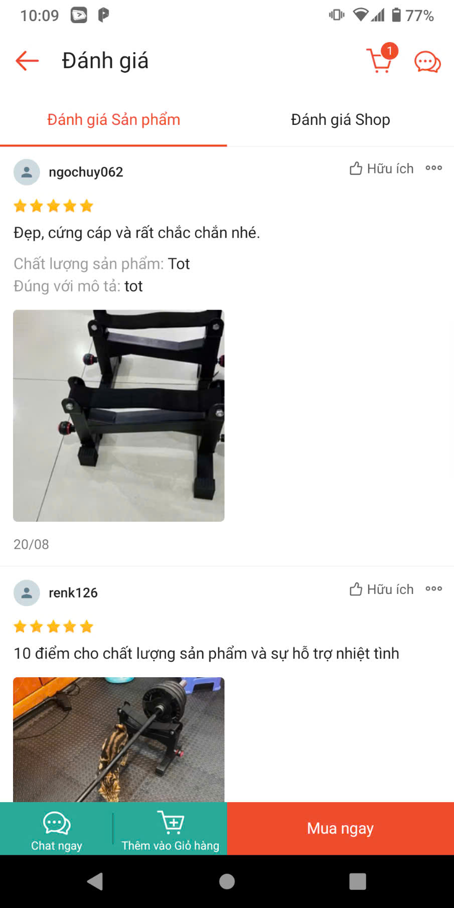 Khách hài lòng với giá thành sản phẩm DHFNGD 03