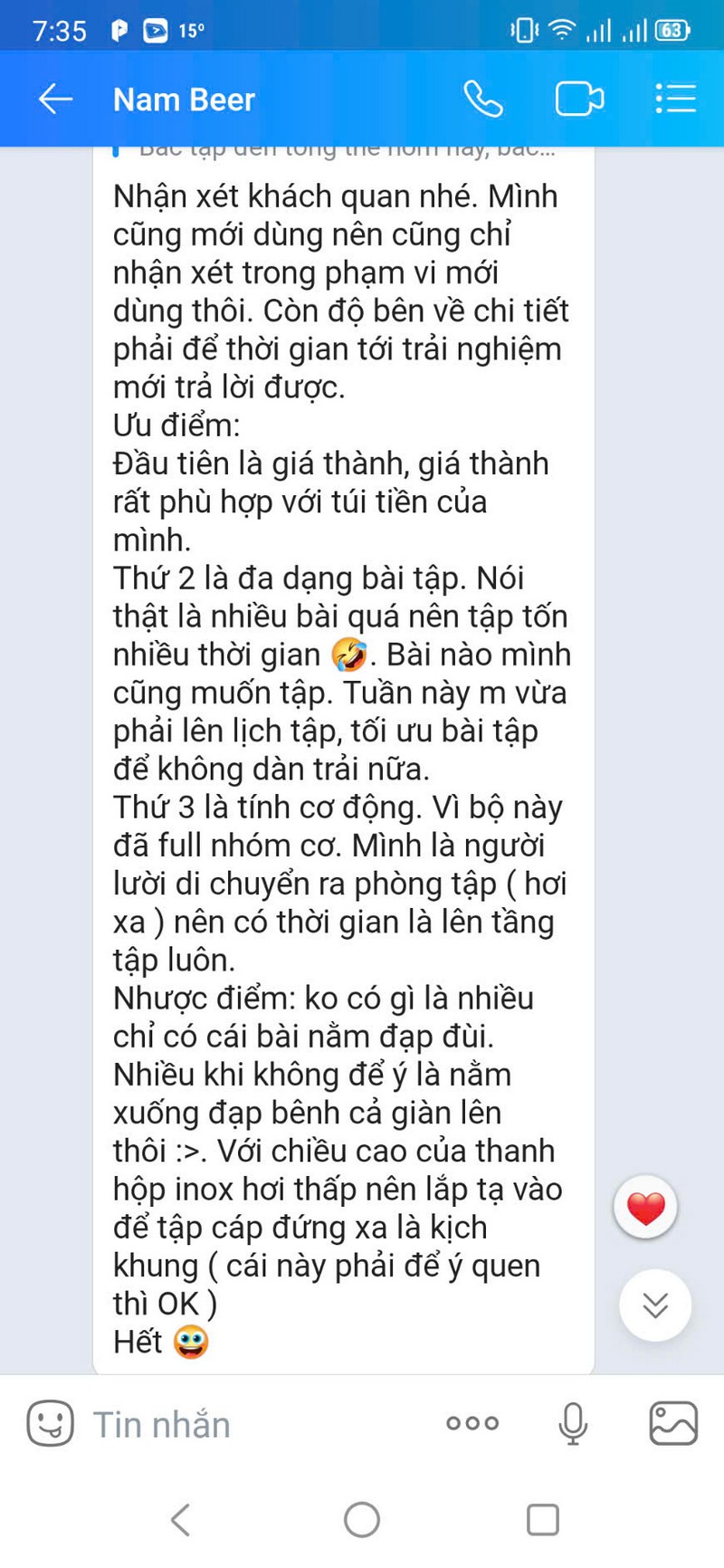 Feedback thực tế về giàn tạ đa năng DHFNUNIQUE kèm phụ kiện chính hãng