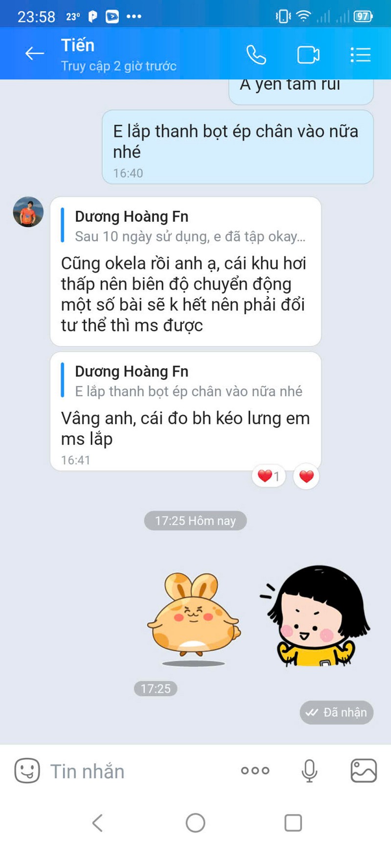 FEEDBACK thực tế khung rack DHFNXD