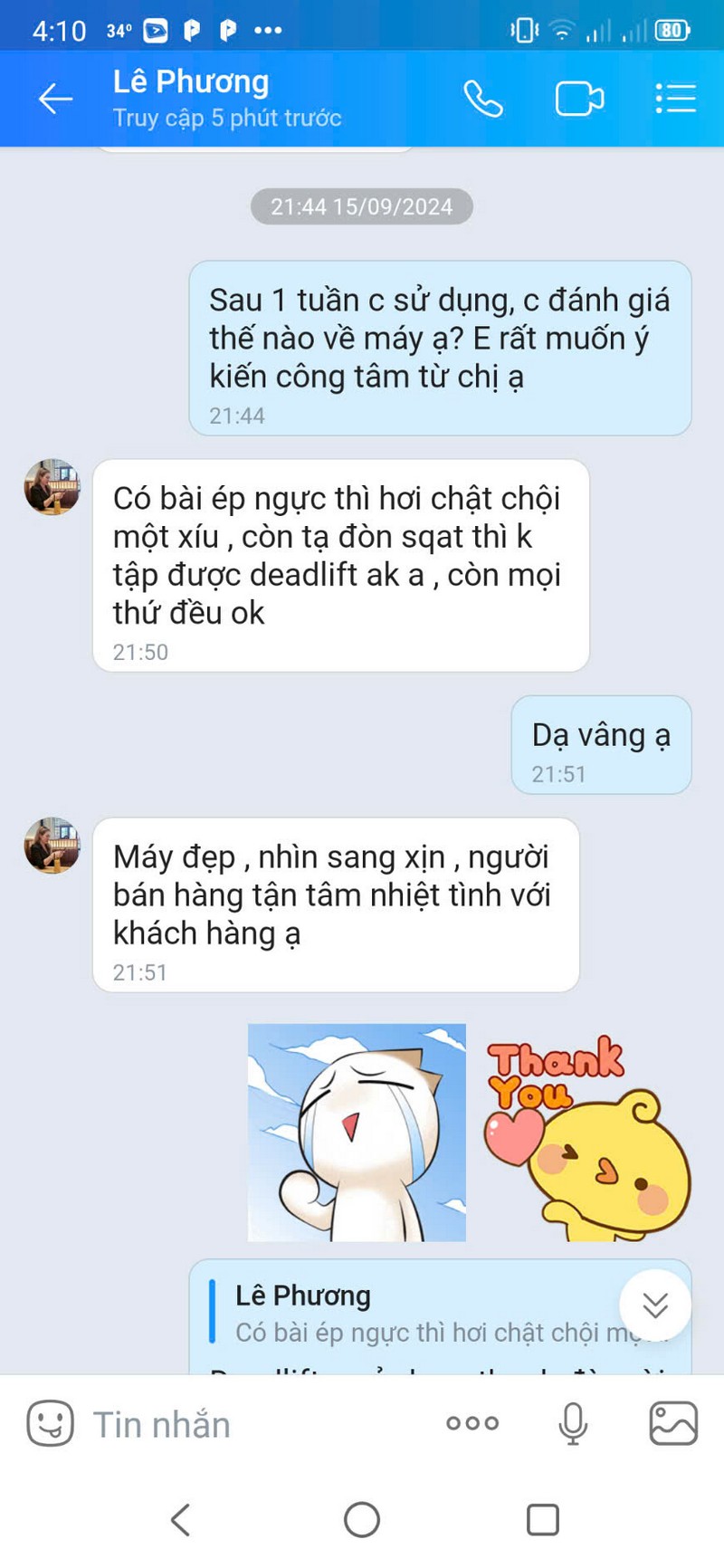 feedback thực tế sau 1 tháng sử dụng giàn tạ đa năng tại nhà 3
