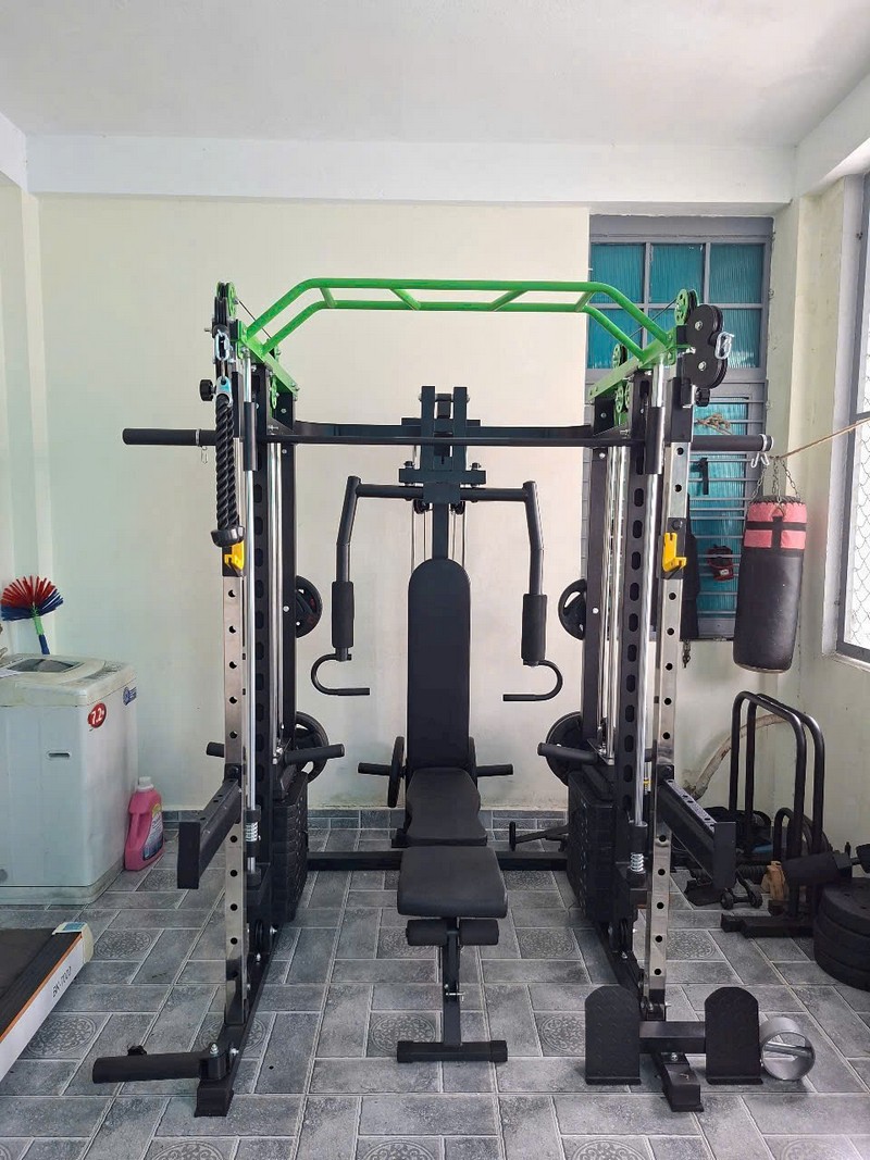 góc nghiêng phải của giàn tạ đa năng DHFN10in1