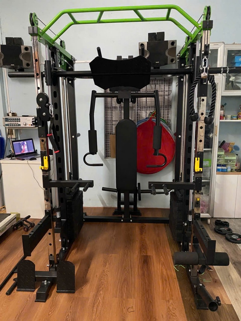 mặt chính diện của máy tập gym DHFN10in1 tại nhà 1