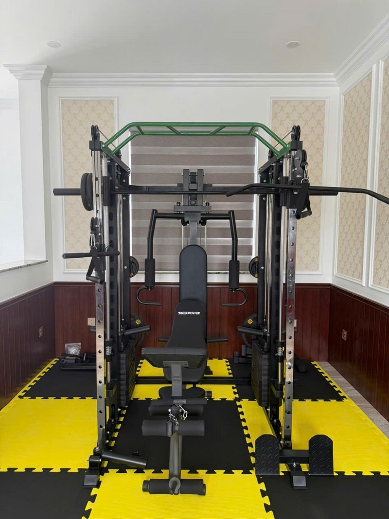 mặt chính diện của máy tập gym DHFN10in1 tại nhà 2