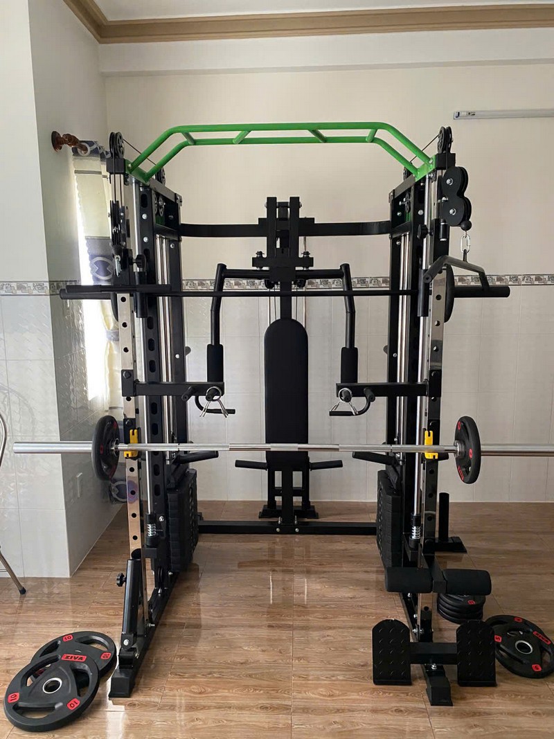 mặt chính diện của máy tập gym DHFN10in1 tại nhà 3
