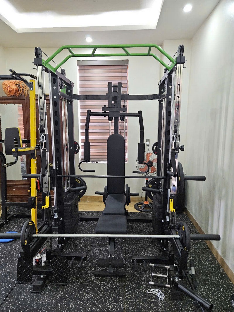 mặt chính diện của máy tập gym DHFN10in1 tại nhà 5