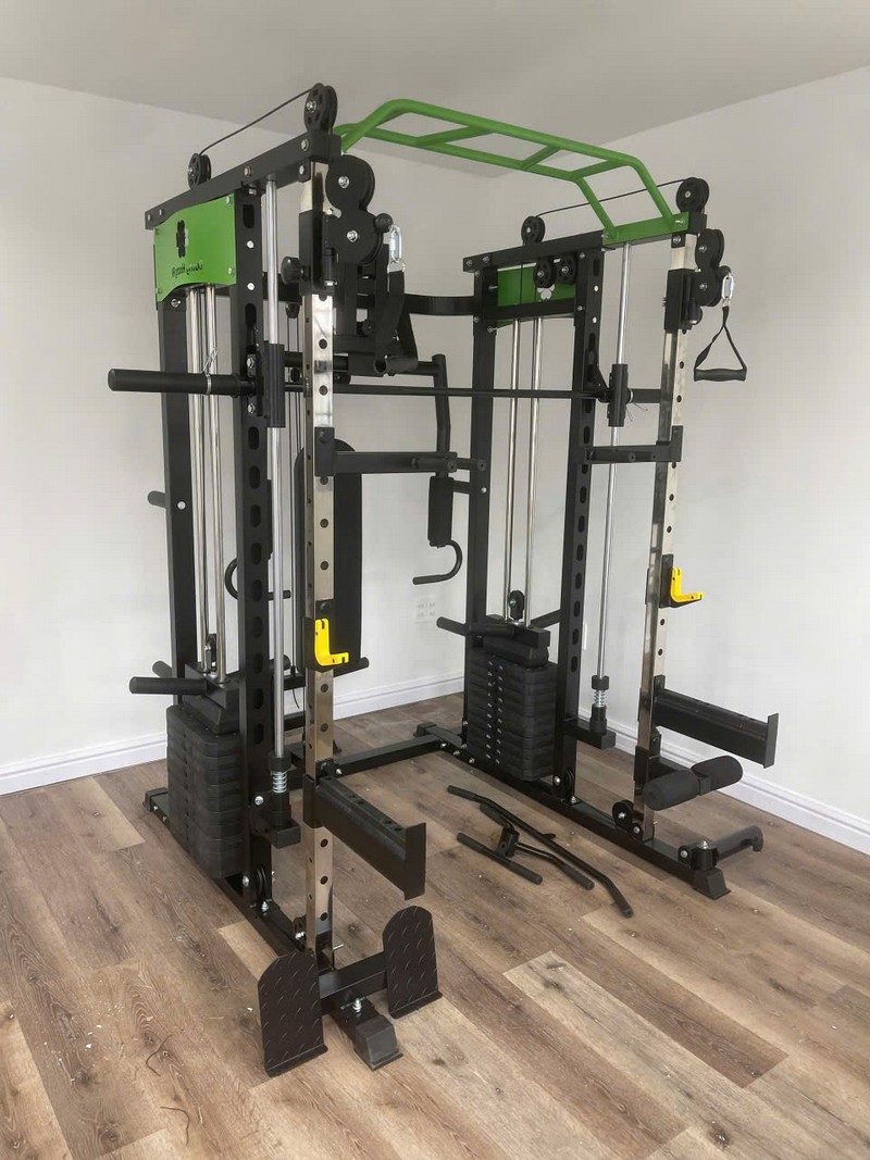 góc nghiêng trái của giàn tạ đa năng DHFN10in1 2
