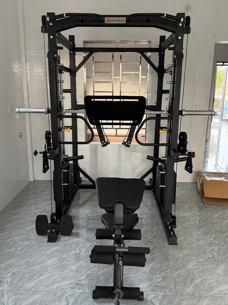 Giàn tạ đa năng DHFN10in1Black NA