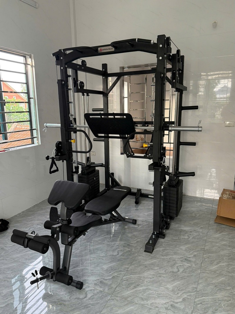 Giàn tạ đa năng DHFN10in1Black NA 02