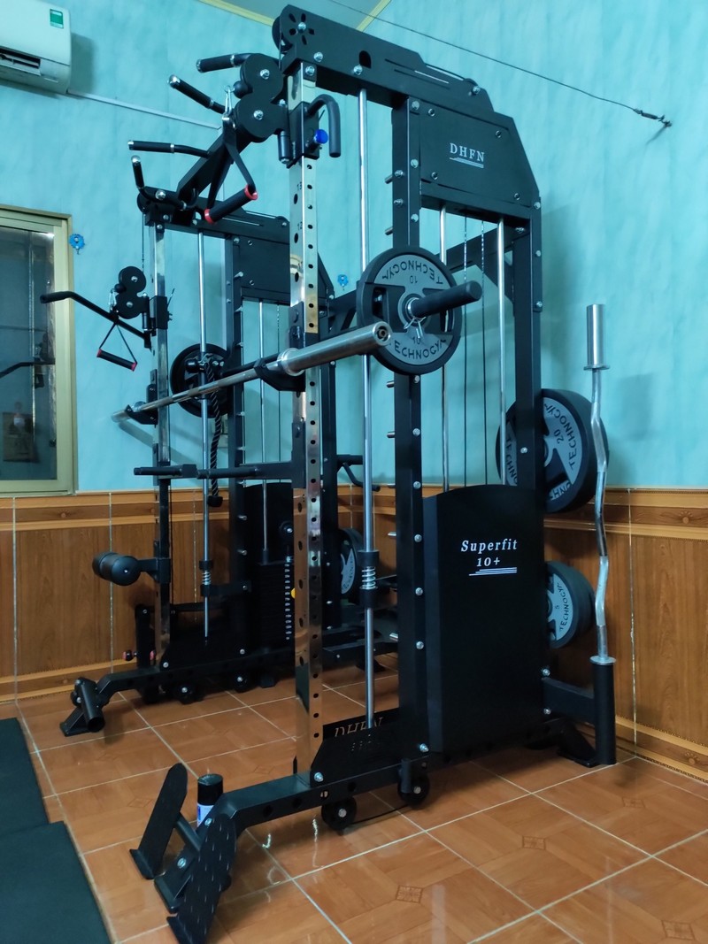 toàn cảnh giàn tạ đa năng dhfn10in1plus