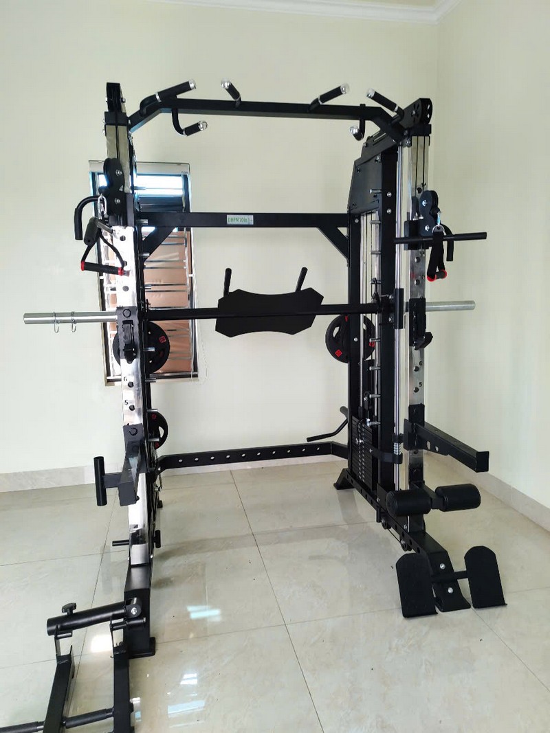 toàn cảnh giàn tạ đa năng dhfn10in1plus Thái Bình 02