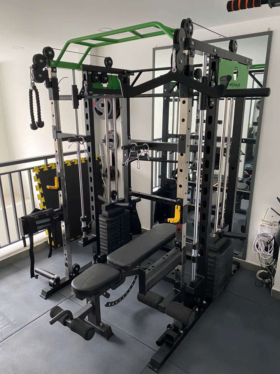 Toàn cảnh giàn tạ đa năng DHFN9in1