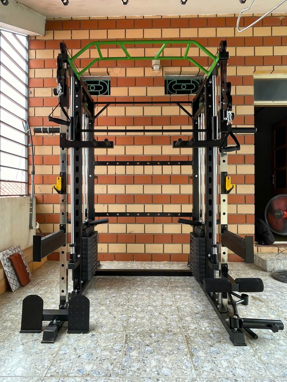 Giàn tạ đa năng DHFN9in1 phù hợp cả nam và nữ tập luyện tại nhà