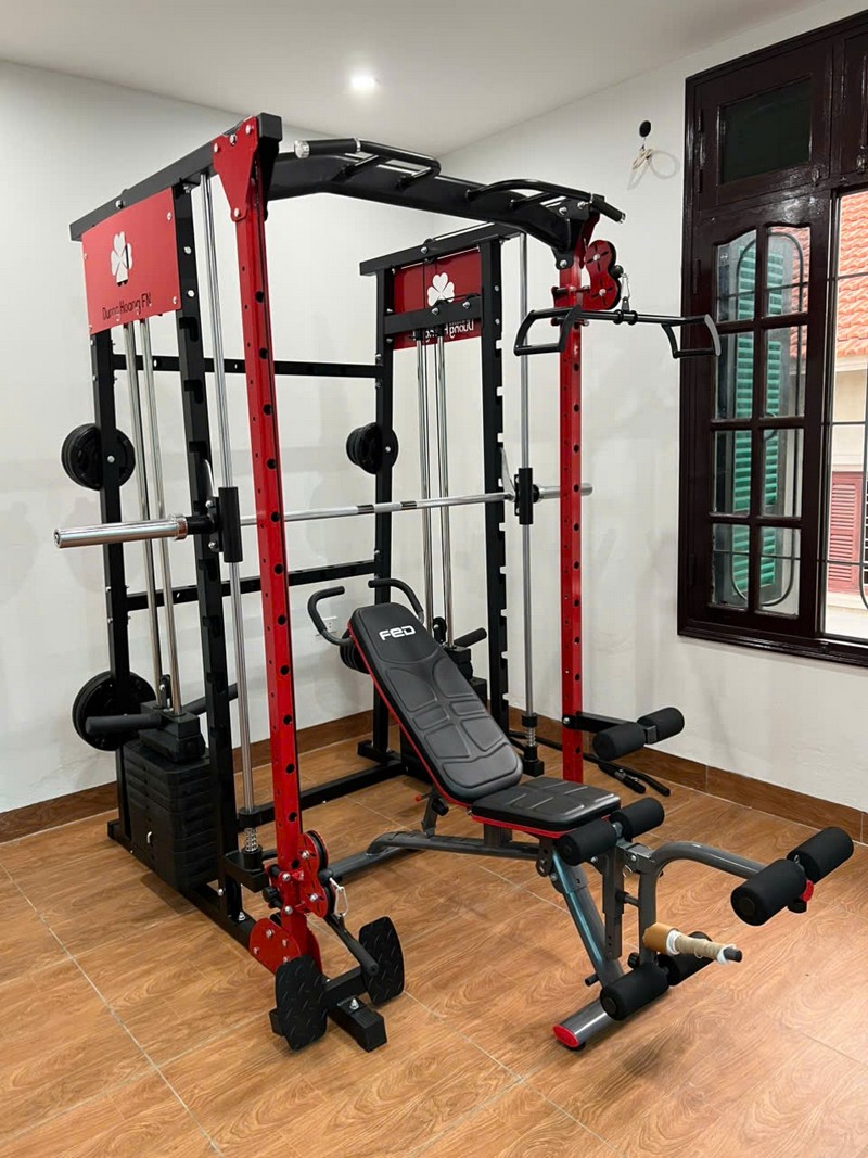 Ảnh full set giàn tạ DHFN9in1red