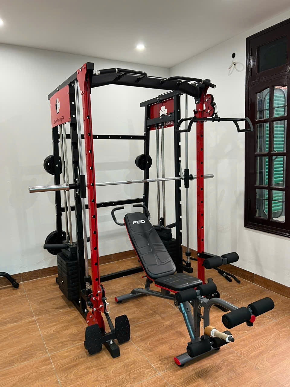 Giàn tạ đa năng DHFN9in1RED