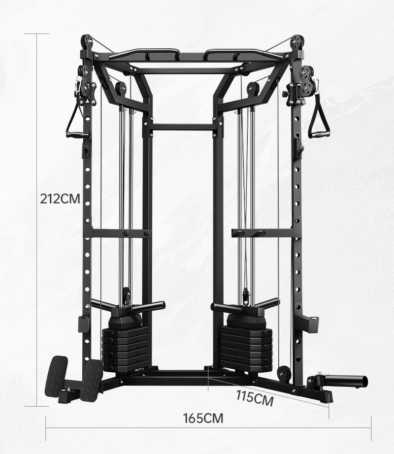 Ảnh tổng quan toàn bộ giàn tạ đa năng DHFNR 2