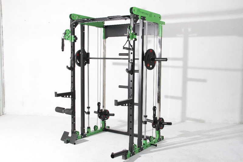 Combo giàn tạ đa năng DHFNUNIQUE và phụ kiện cho gym tại nhà