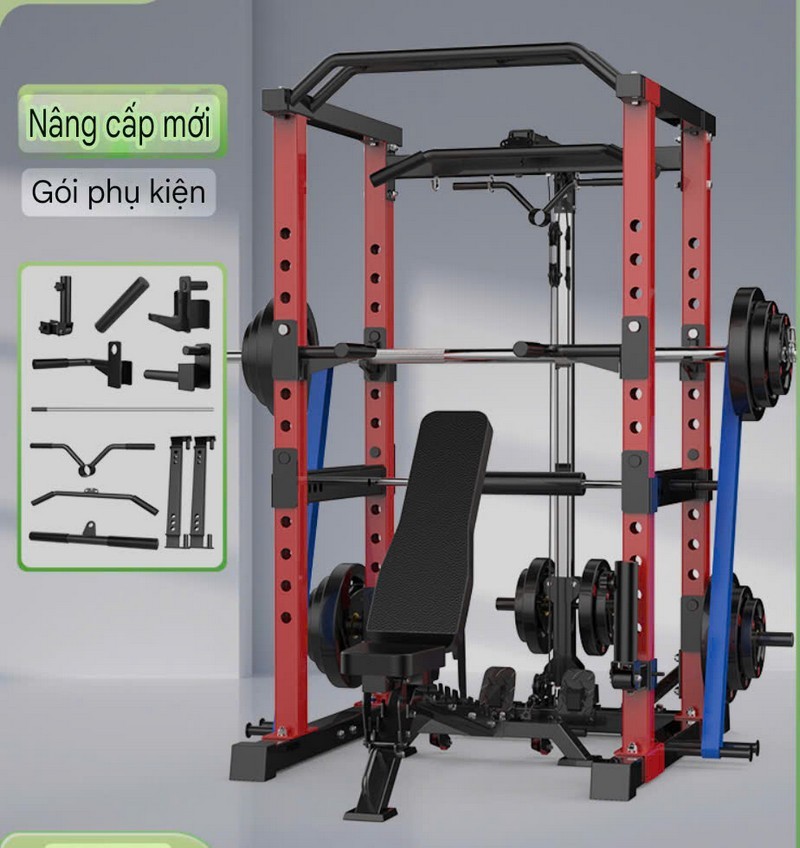 Khung rack kết hợp xô đơn DHFNXR 04