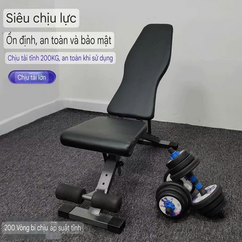 Ghế tập đa năng DHFN3 lý tưởng cho phòng tập gym tại gia