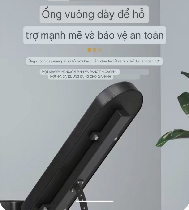 Ghế đa năng Homegym DHFN4 toàn cảnh thiết kế chắc chắn