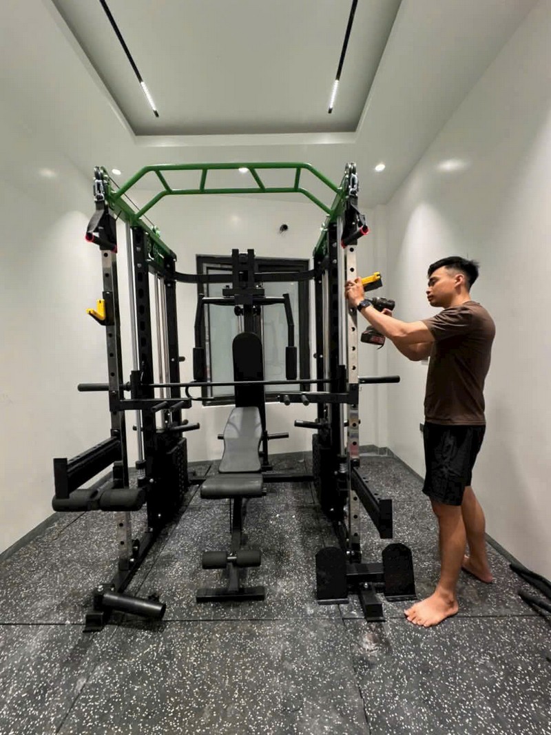 góc chính diện của giàn tạ đa năng DHFN10in1 2