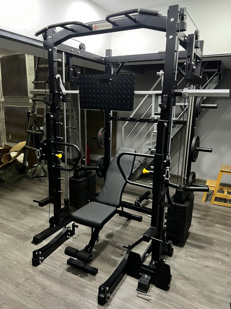 Giàn tạ đa năng DHFN10in1Black Sài Gòn
