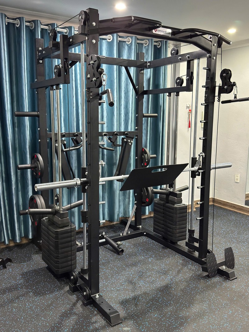 Giàn tạ đa năng DHFN10in1Black Hạ Long