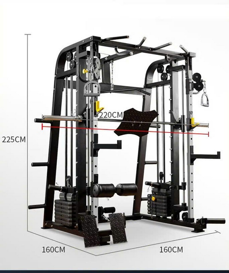 Giàn tạ đa năng DHFN10in1DL 2025 – Phiên bản cao cấp với xô đơn rời và đạp đùi