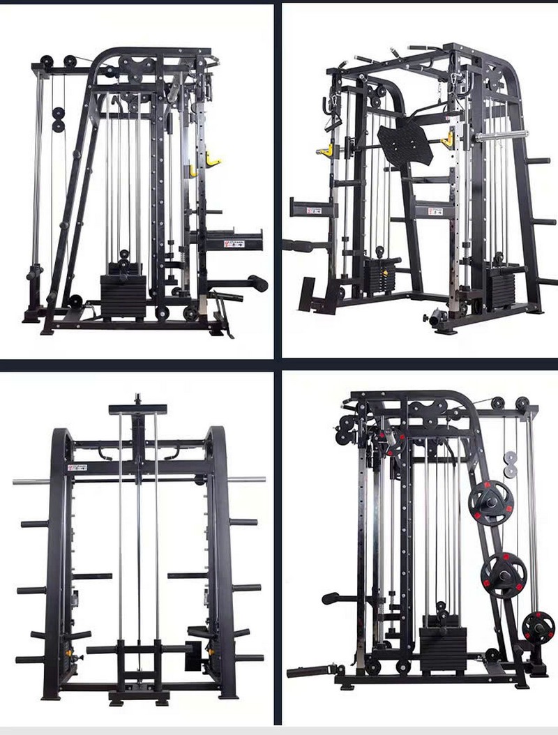 Giàn tạ đa năng DHFN10in1DL tích hợp xô đơn rời và đạp đùi