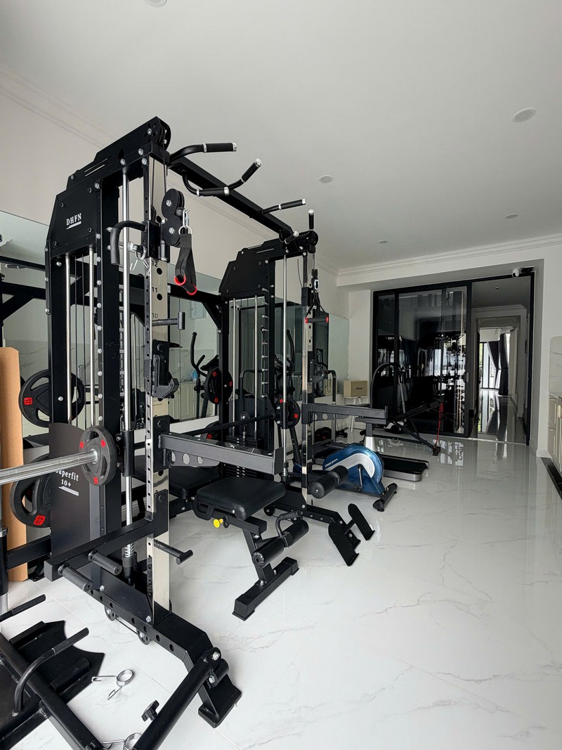 Toàn cảnh giàn tạ đa năng dhfn 10in1 plus