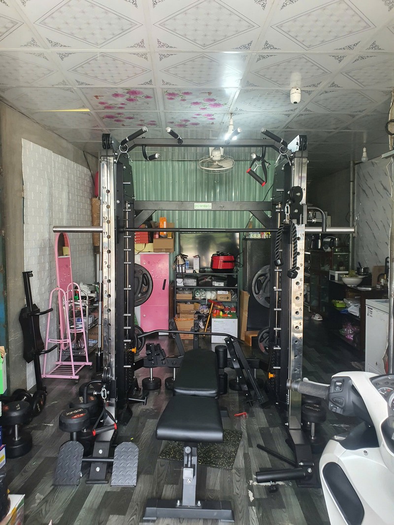 toàn cảnh giàn tạ đa năng dhfn10in1plus Bình Định 