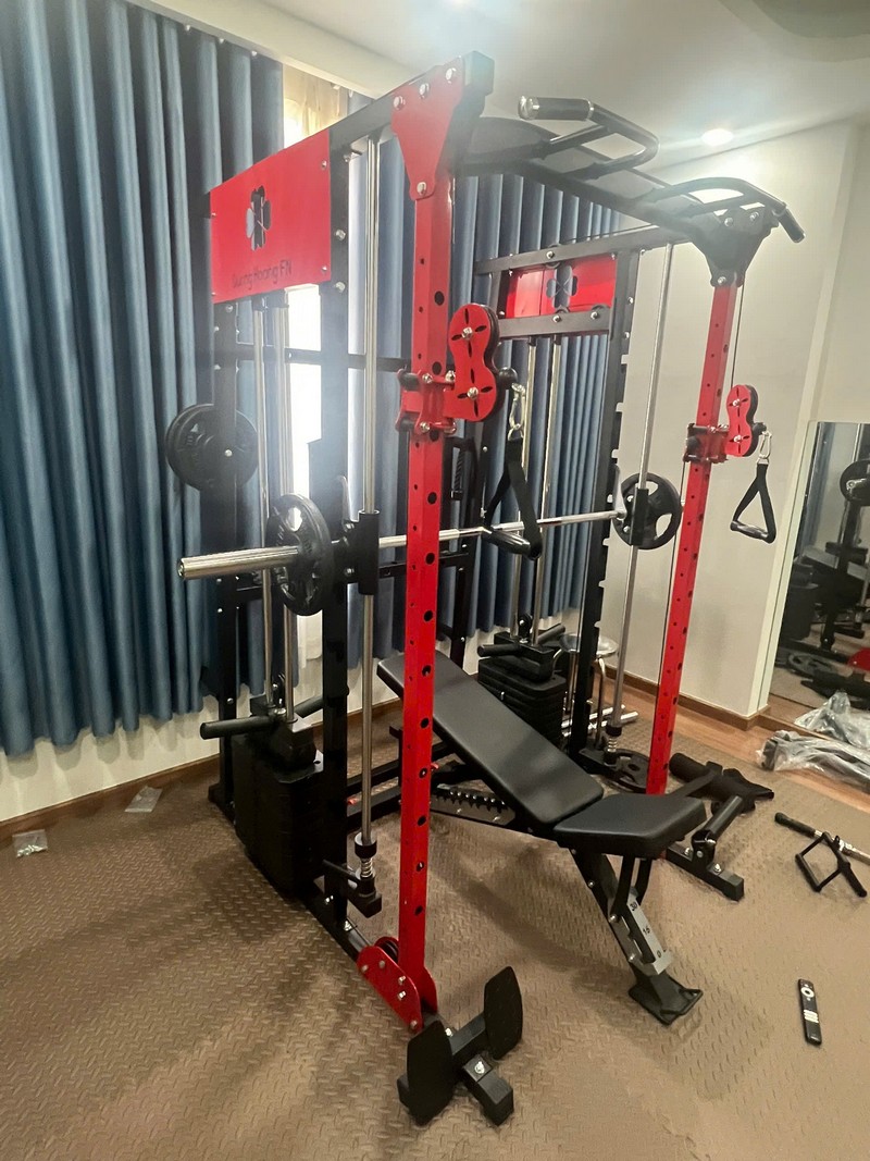 Toàn cảnh giàn tạ DHFN 9in1 RED