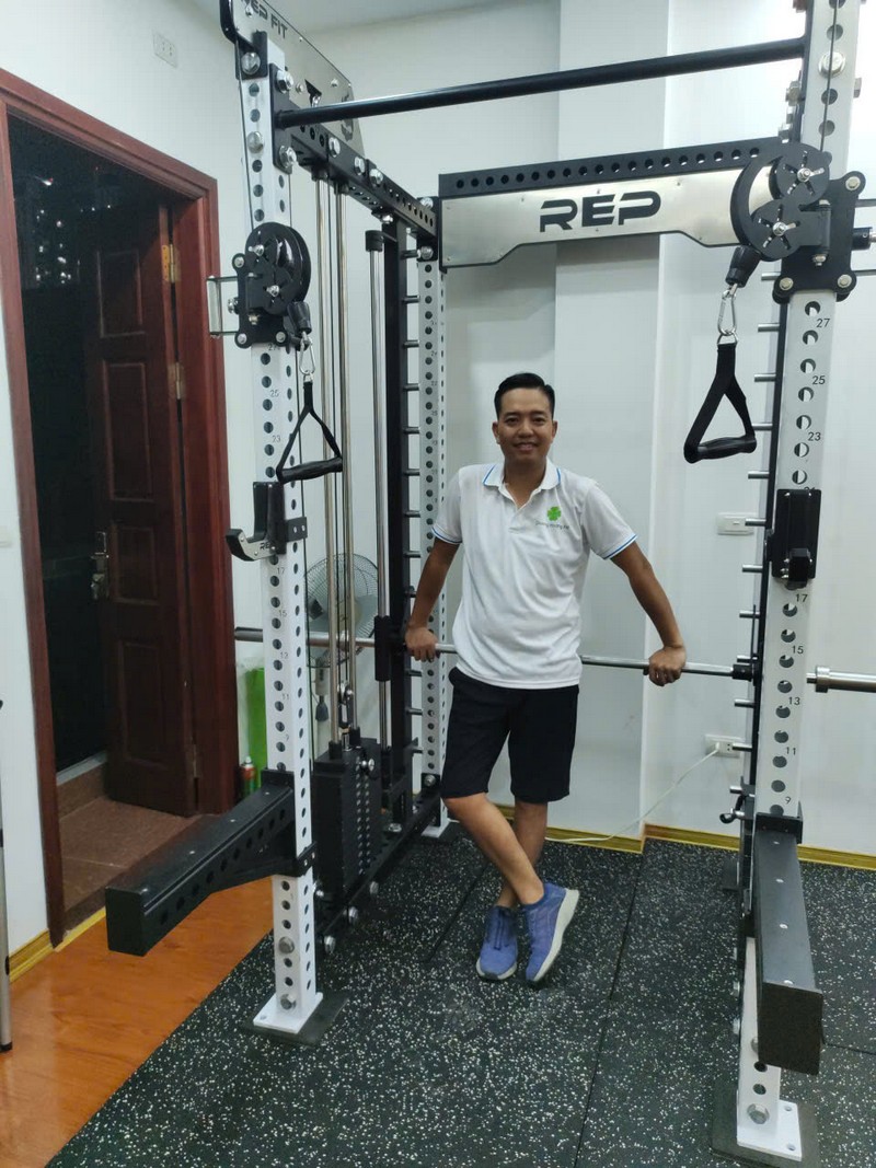 Giàn tạ đăng REP FIT rất chắc chắn