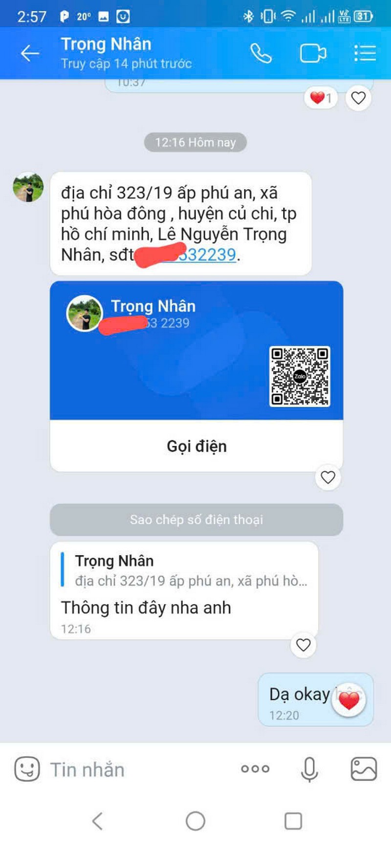 bom hàng 
