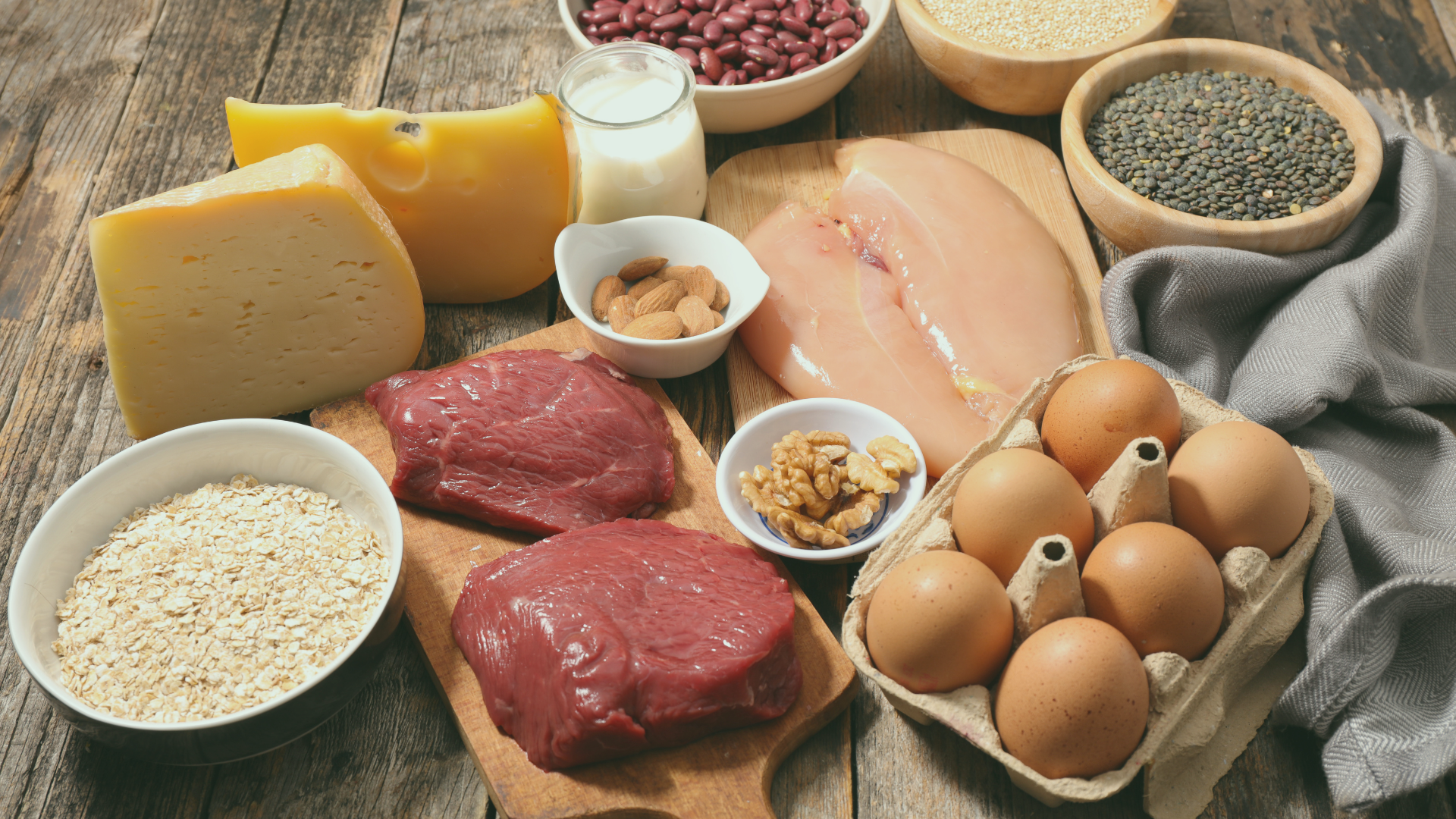 Bữa ăn giàu protein cho người tập gym